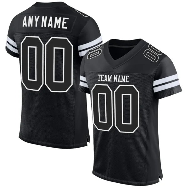 Black0522 Mixed Football Jerseys