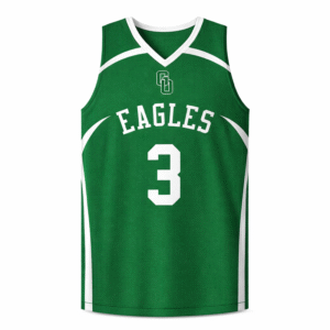 CJ McCollum 3 Eagles High School Jersey Green