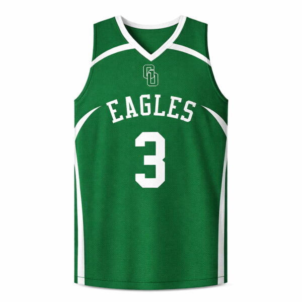 CJ McCollum high school jersey green CJ McCollum 3 Eagles High School Jersey Green