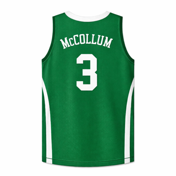 CJ McCollum high school jersey green CJ McCollum 3 Eagles High School Jersey Green
