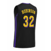 Robinson-2 Duncan Robison Williams Basketball Jersey Black