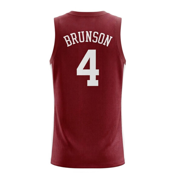 12 Rick Brunson #4 Basketball Jersey Red